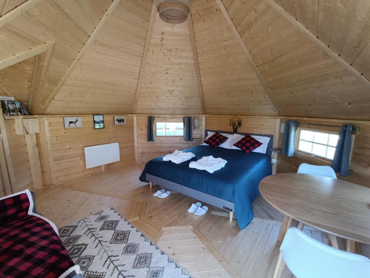 Les Cabanes Du Grand Nord Pradines  외부 사진