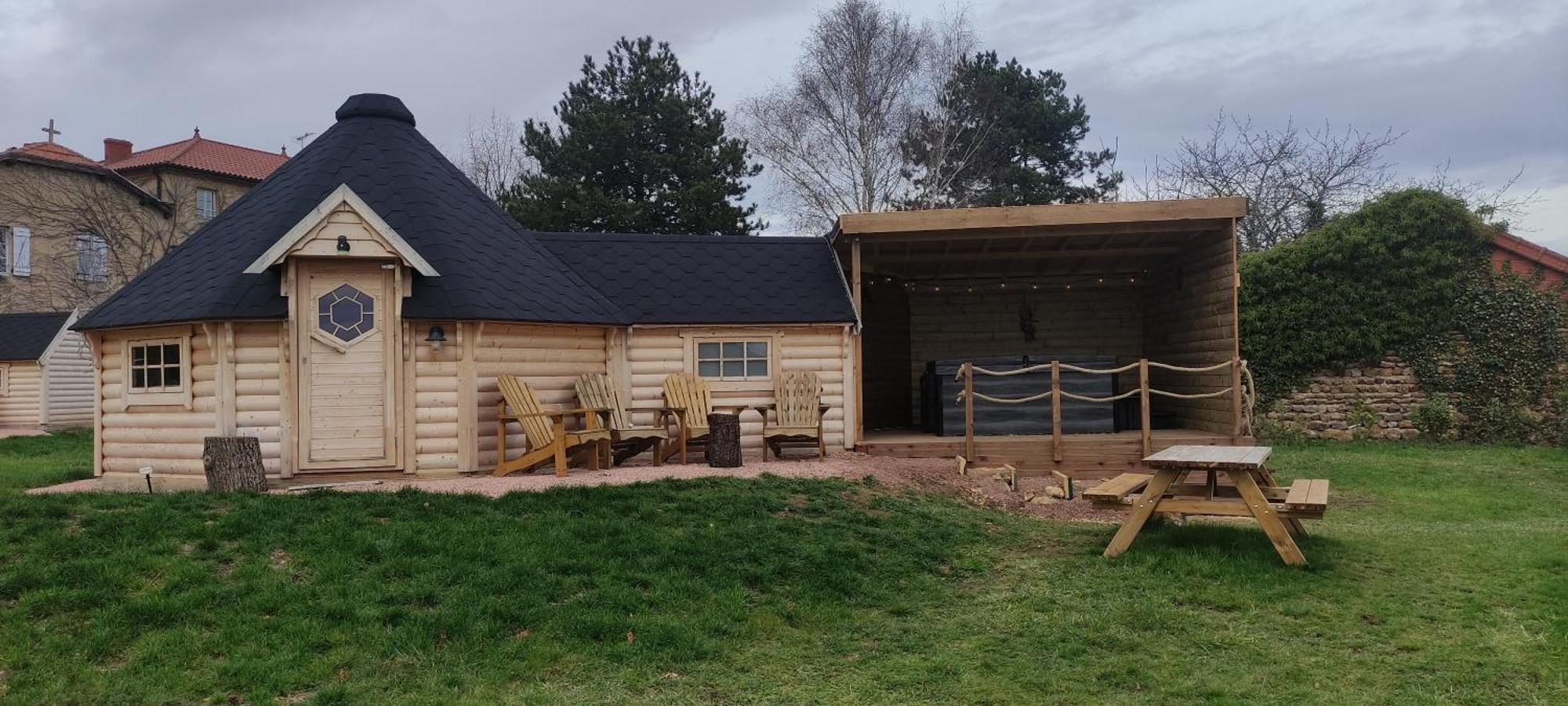 Les Cabanes Du Grand Nord Pradines  외부 사진